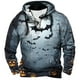 thumbnail image 1 of Sudaderas con capucha para hombre, moda, bolsillos, manga larga, estampado, sudaderas con capucha, blusa para hombre, blusa de poliéster, 1 of 3