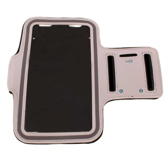 Sports Running Armband for Samsung Galaxy S25 Ultra - White Gym Workout Case Cover Band