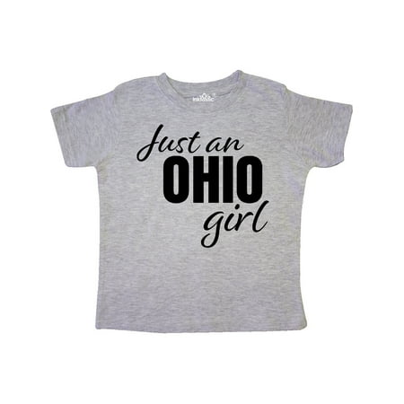 

Inktastic Just an Ohio Girl Born in Ohio Gift Toddler Toddler Girl T-Shirt
