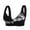 Black Womens Bras Clearance, variant on Oversized Bras for Big Busted Women,Plus Size Soft Full Figure Bras Breathable Push-Up Bras Open Front Buckle Closure Everyday Bras ,34A-50D