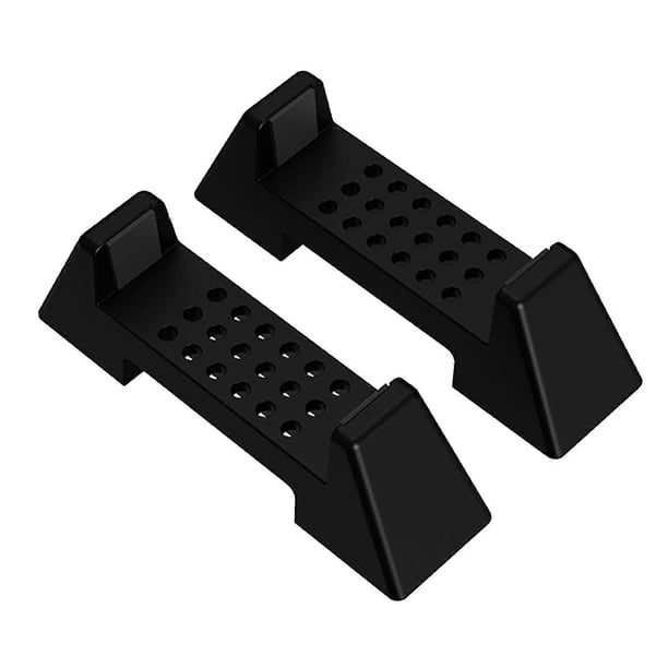1 Pair Dock Stand Gaming Accessory Enhances Airflows Game Console Base Support Bracket Storage Holder for NS2 Clear