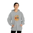thumbnail image 5 of Lion with 3D Glasses - Unisex Heavy Blend Hooded Sweatshirt, 5 of 9