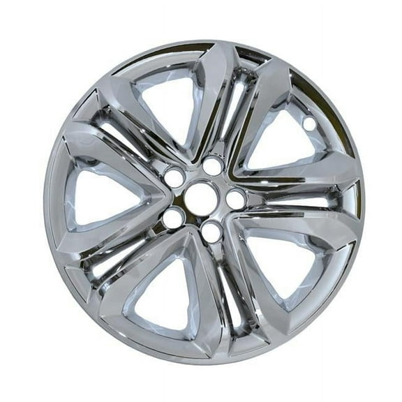 IMP492X 18 ft. Wheel Skins for 2019-2021 Ford Edge Impostor, Chrome - Set of 4