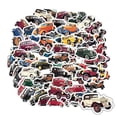 thumbnail image 4 of 35pcs Retro Stickers Stationery Vintage Stickers Cars Decals for Guitar Laptop Suitcase, 4 of 9