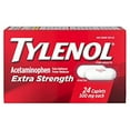 thumbnail image 2 of Tylenol Extra Strength Caplets with 500 mg Acetaminophen, Pain Reliever & Fever Reducer, 24 ct, 2 of 3