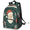 Black, variant on Cartoon Racing Car Laptop Backpack, Large Sunset Green Monster Truck Travel Backpack Men Women, Work Business Computer Casual Daypack Rucksack, 18 Inch