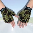thumbnail image 2 of Guantes de medio dedo 511 para niños, para hombres y mujeres, para deportes al aire libre, equitación, fitness, guantes antideslizantes, entrenamiento táctico, 2 of 5