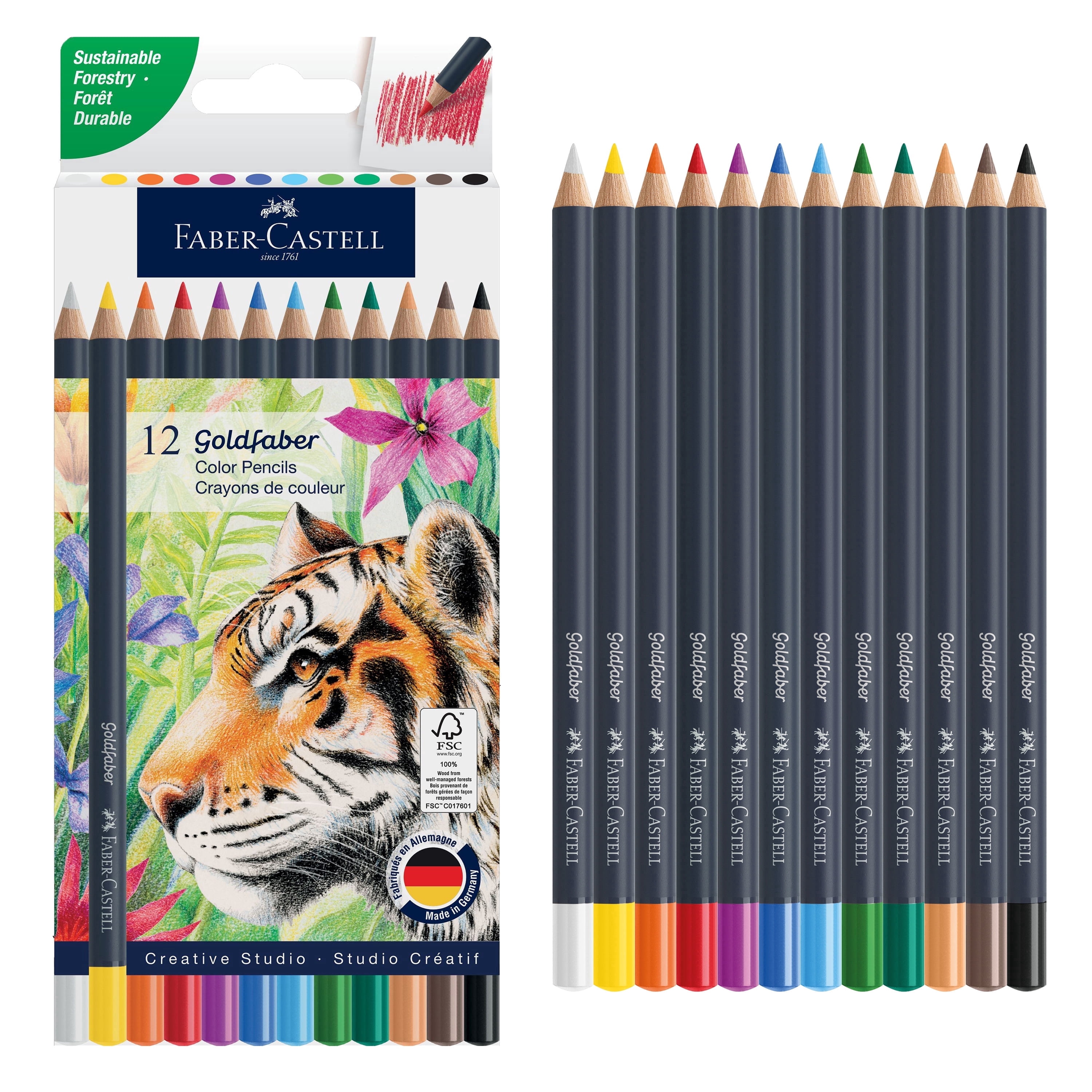 Faber-Castell Albrecht Durer Watercolor Pencils Tin Set of 60