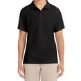 thumbnail image 1 of Camisa Polo de Manga Corta IZOD para Hombre Negra, 1 of 2
