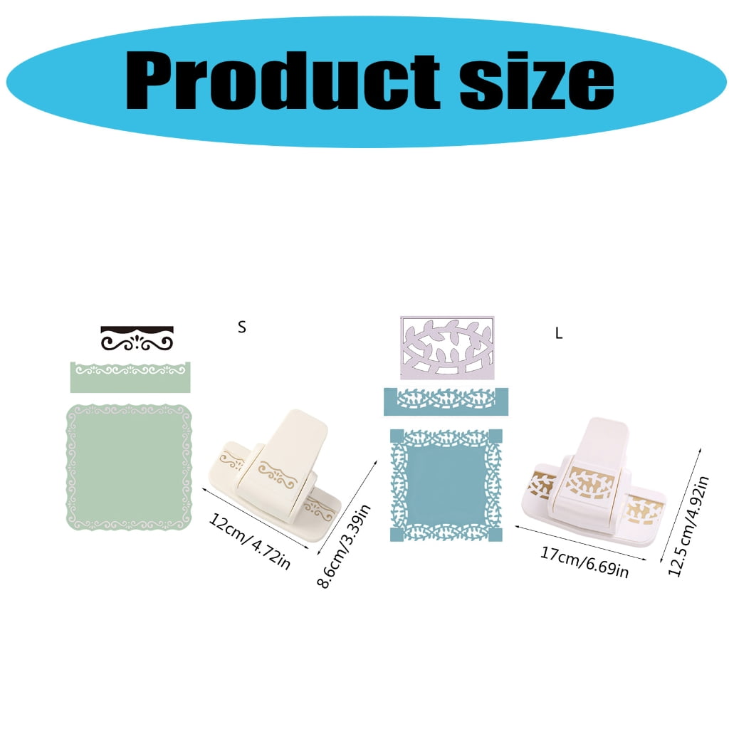 lanema Fancy Border Punch Paper Embossing Device Scrapbook Edge Craft Punches Handmade Paper Cutter Craft Handmade Edge Device
