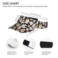 thumbnail image 3 of Balery Different Ghosts Sport Wear Athletic Visor Sun Sports Visor Hat Visor Adjustable Cap for Women and Men (One Size), 3 of 7