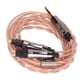 thumbnail image 5 of Cable para auriculares Sennheiser, Cable para auriculares con conector recto chapado en oro de 3,5mm para HD414 HD650 HD600 HD580 HD565, 5 of 5