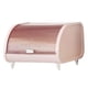 thumbnail image 2 of Caja de almacenamiento de escritorio, organizador para sala de estar, dormitorio, panera, refrigerio de lujo, maquillaje rosa, 2 of 9