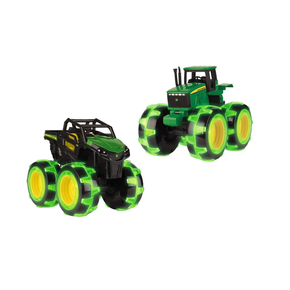 john deere tractor toy with light up wheels