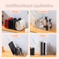 thumbnail image 2 of CIYISON Stylish Clear Sturdy Acrylic Handbag Organizers 4 Section Shelf Divider for Closet and Display Stand Storage Holder, 2 of 10