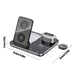thumbnail image 3 of ¡Oferta Imperdible!, Soporte de carga inalámbrica para teléfono móvil de 15 W, multifuncional, de escritorio, carga rápida, dos bobinas, soporte estable, fácil de recoger y colocar Akmoler, 3 of 6