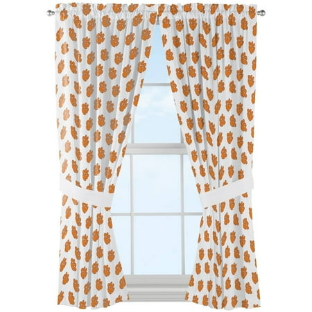 Ncaa Clemson Tigers Mascot Window Curtain Panels 1 Each