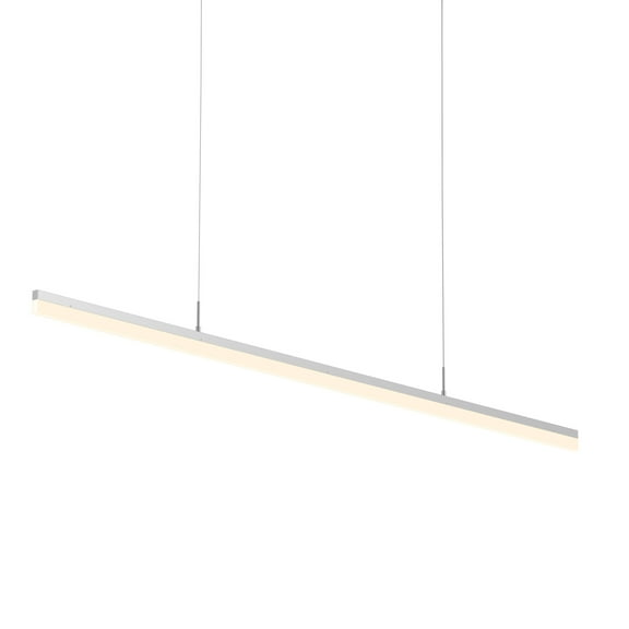 Sonneman 2348 Stiletto 60" Wide Linear Led Chandelier - Silver