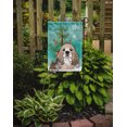 thumbnail image 2 of Carolines Treasures BB1588GF Christmas Tree And Cocker Spaniel Flag Garden Size, 2 of 3