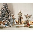 thumbnail image 2 of Avalon Gallery Christmas Figurines - Christmas Figurines - Joseph and Mary with Jesus Tabletop Centerpiece Nativity Figurine, 12-Inch, Adoring Family, 2 of 5