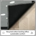 thumbnail image 5 of Miraculous Ladybug Double Face Cat Noir 6' x 9' Grey Area Rug by Well Woven, 5 of 5