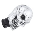 thumbnail image 1 of Gear Stick Knob, Skull Gear  Head Comfortable Hand Feeling Easy To Install Lightweight  For Most Manual Vehicles Black,Green,Silver, 1 of 8