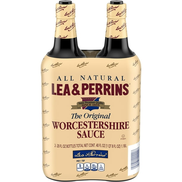 Lea & Perrins The Original Worcestershire Sauce, 2 ct Pack, 20 fl oz