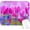 Colorful Pattern Art08, variant on 9.5x7.9 Inch Office/Gaming Mouse Pad, Blossoming Pink Tulips Flowers in a Vibrant Garden Floral Art Cute Anti-Slip Mat for Desk