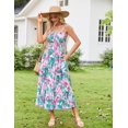 thumbnail image 2 of Vestido Grace Karin Summer Boho con tirantes finos y estampado floral M, 2 of 7