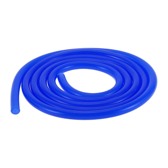 Unique Bargains 6.6Ft 1/4" 6mm ID 2mm Thickness Silicone Vacuum Tubing Hose High Temperature Automotive Vacuum Line 1 Pcs 130PSI Max Pressure