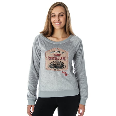 

Friday The 13th Juniors Camp Crystal Lake Long Sleeve Sleep Pajama Top