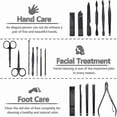 thumbnail image 2 of Manicure Pedicure Kit, 18 pcs Professional Nail Clipper Set, Stai, 2 of 5