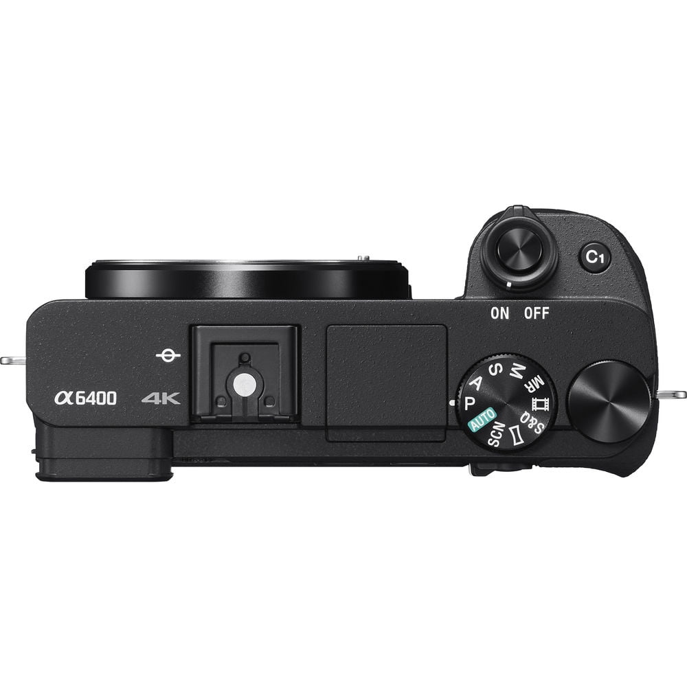Sony a6400 Mirrorless Camera with 16-50mm f/3.5-5.6 II Lens (Black