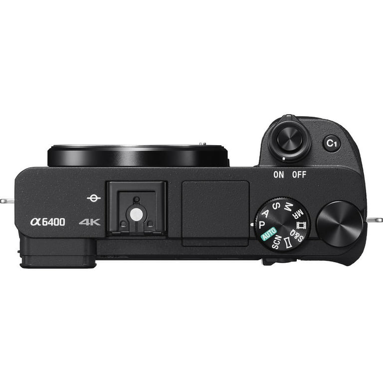 Sony a6400 Mirrorless Camera +18-105mm f/4 G OSS Lens +3 PC Filter 