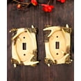 thumbnail image 5 of Ebros Set of 2 Woodland Rustic Deer Antlers Wall Single Toggle Switch Cover, 5 of 6