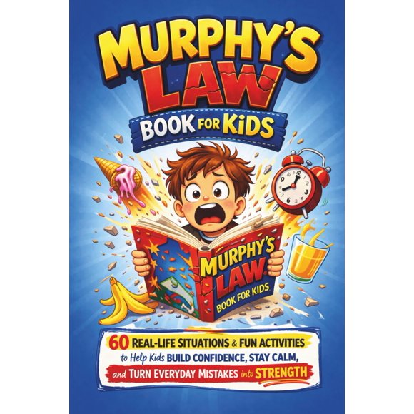 Libro Murphy's Law para niños: actividades para la confianza y la calma