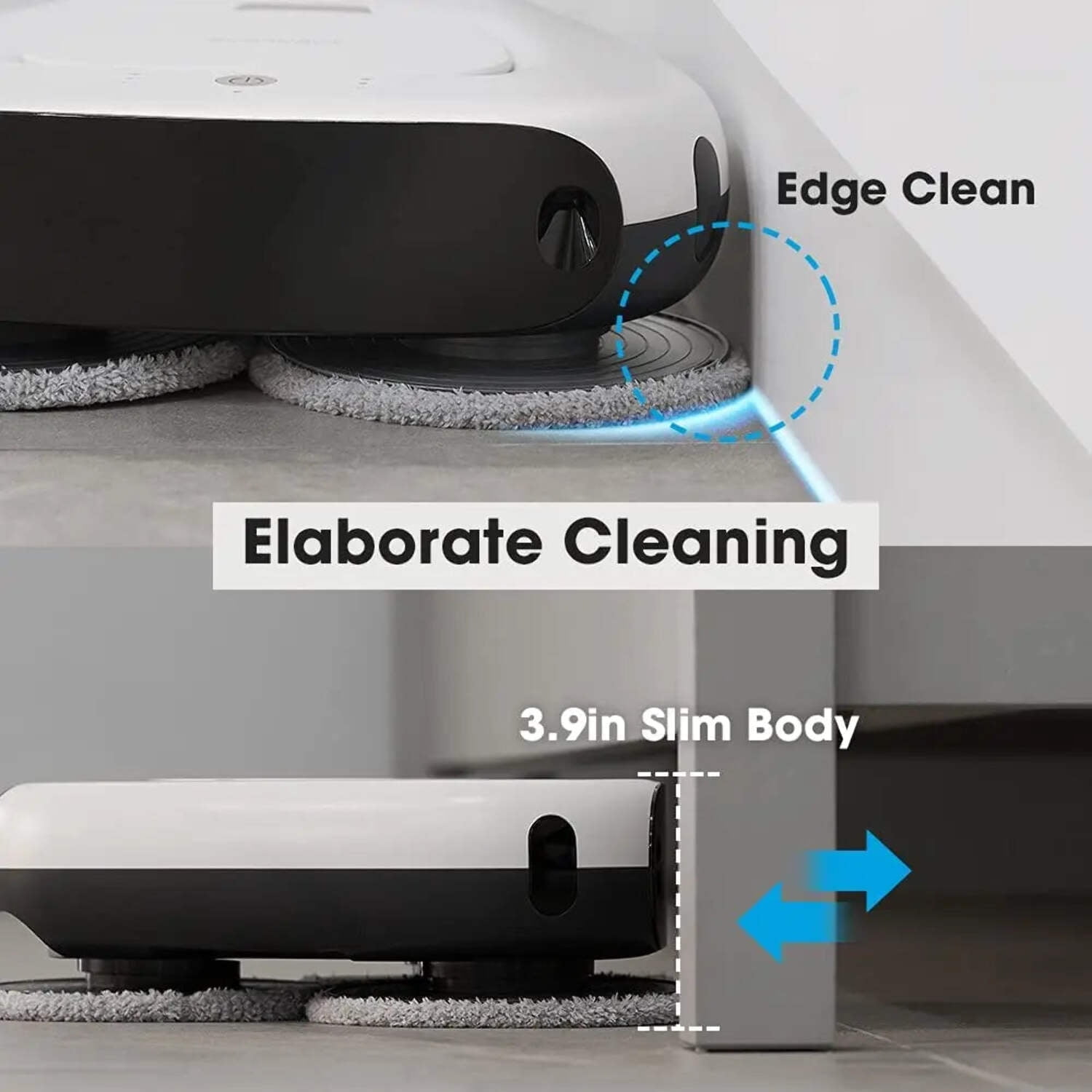 Everybot Three-Spin Robot Floor Mop, Model TS300