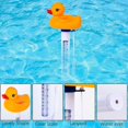 thumbnail image 3 of Floating Thermometer, Floating Pool Thermometers, Cartoon Animal Shape Water Thermometer with Rope, 3 of 5