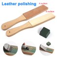 thumbnail image 1 of Cuchillas de cuero de doble cara Strop Cutter Razor Sharpener Tablero de pulido Sharpen Home, 1 of 5