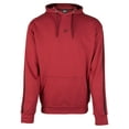 thumbnail image 6 of Banks Oversized Hoodie - Burgundy Red/Black, 6 of 8