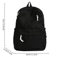 thumbnail image 3 of Fgnfyis Backpack for Kids Fresh Minimalist High Capacity Casual Daypack College Students Travel School Backpack Black, 3 of 4