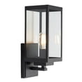 thumbnail image 6 of SAFAVIEH Rinnah 2-Light A19 Bronze Steel Wall Sconce with Black Shade, Set of 2, 6 of 8