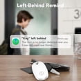 thumbnail image 3 of Tracker Tags-4 Pack, Bluetooth Tracker Works with Apple Find My APP (iOS Only), Keys Finder and Item Locator for Luggage, Backpack, Suitcases, Replaceable Battery, IP67 Waterproof Tracking Tag, 3 of 6