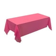 thumbnail image 2 of Plastic Tablecloth Disposable Plastic Rainbow Tablecloth Colorful Rectangle Table Covers For Rainbow Party Birthday Wedding Picnic Home Party Decorations, 2 of 5