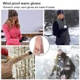 thumbnail image 5 of Guantes de invierno para mujer Guantes de mensajes de texto con pantalla táctil para clima frío - Guantes cálidos y térmicos a prueba de viento, 5 of 5