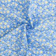 thumbnail image 3 of Conjunto de 7 piezas de tela de algodón estampado Floral Naiovety Azul, 3 of 6