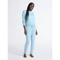 thumbnail image 3 of Joyspun Women's Cozy Lounge Collection Hacci Knit Sleep Joggers, 29'' Inseam, Sizes XS-3X, 3 of 6