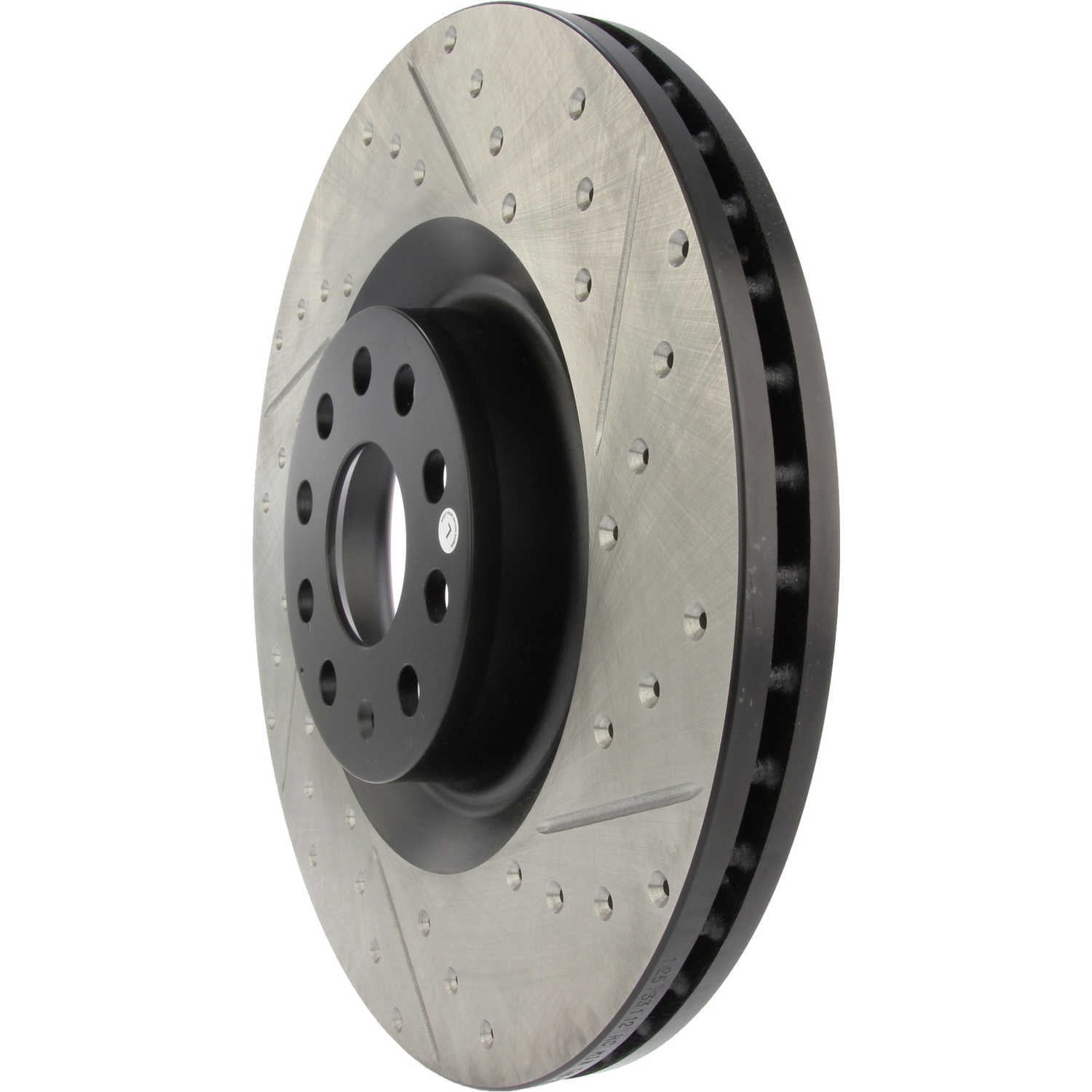 StopTech 09 VW Passat CC / 06-09 Passat Slotted & Drilled Left Front Rotor Fits select: 2008 VOLKSWAGEN R32, 2006-2008 VOLKSWAGEN PASSAT
