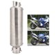 thumbnail image 4 of Accesorio universal para motocicleta con punta de tubo de silenciador de escape de cola de acero inoxidable de 54 mm y 2,1 pulgadas, 4 of 8