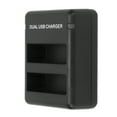 thumbnail image 3 of For AHDB Battery Dual Charger,For AHDBT401 Battery Dual For AHDB Accessories Battery Dual USB Chargerfor AHDB High-Intensity Output, 3 of 14